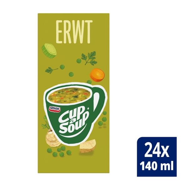 Unox | Cup-a-Soup | Erwt | 24 x 140 ml