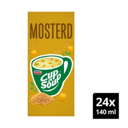 Unox | Cup-A-Soup | Mosterd | 24 x 140 ml