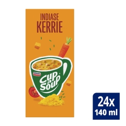 Unox | Cup-a-Soup | Indiase Kerrie | 24 x 140 ml