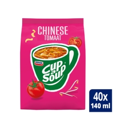 Cup-a-Soup | Automatensoep | Chinese tomaat | Zak 4 stuks