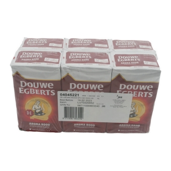 Douwe Egberts Aroma Rood snelfilter 6 x 500 gram