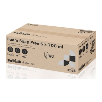 Satino Foamzeep Free 332630 | 6 x 500 ml | SF2 dispenser