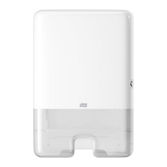 Tork H2 Xpress multifold handdoek dispenser wit