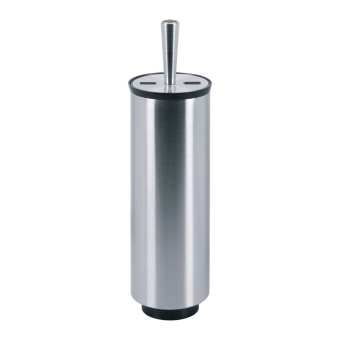 Toiletborstel Brabantia plus houder mat rvs 2st