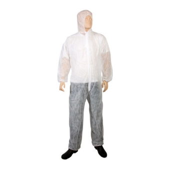 Comfort | Overall Wit XL Nonwoven | 50 stuks