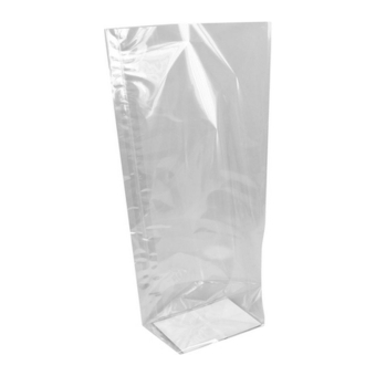 Kruisbodemzak | PP Transp | 210x385 mm | 100 stuks