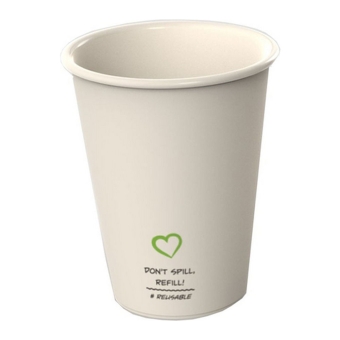 Reusable Koffiebeker Blanco Beige 180cc | 400 stuks