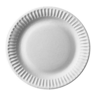 Borden | Rond Wit Karton 15cm | 100 stuks