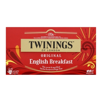 Twinings | English Breakfast Thee | 25 stuks
