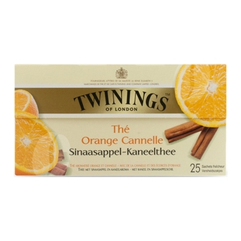 Twinings | Sinaasappel Kaneel Thee | 25 stuks