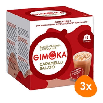 Gimoka | Caramello Salato | 3 x 16 caps