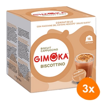 Gimoka | Biscottino | 3 x 16 caps