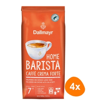 Dallmayr | Home Barista Caffe Crema Forte | 4 x 1000 gram
