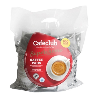 Cafeclub | Supercreme Koffiepads Regular | 100 pads