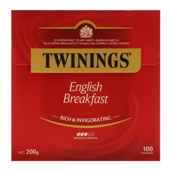Twinings | English Breakfast Thee | 100 stuks