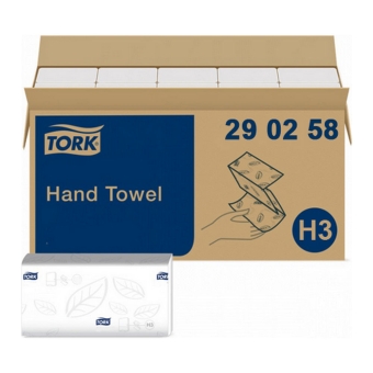 Tork | Papieren Handdoeken h3 Advanced 2lgs | 3 x 5 x 250
