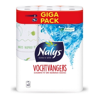 Nalys | Keukenpapier Vochtvangers | 12 stuks