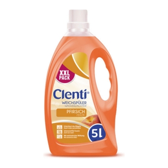Clenti | Fabric Softener Peach | 2 x 5 liter