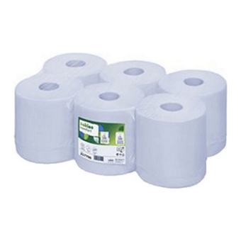Satino | CF1 Midi Poetsrol Blauw 2lgs 150mtr | 6 stuks