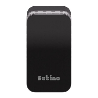 Satino | AR1 Luchtverfrisser Dispenser Eco Zwart | Per stuk