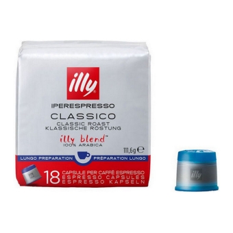 Illy | Iperespresso Lungo Espresso | 6 x 18 capsules