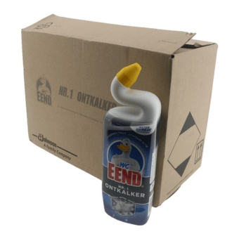 WC eend | Toiletontkalker | Active Blue | Fles 12 x 750 ml