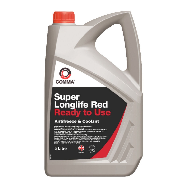 Comma | Super LL Red Cool RTU | Koelvloeistof | 5 liter