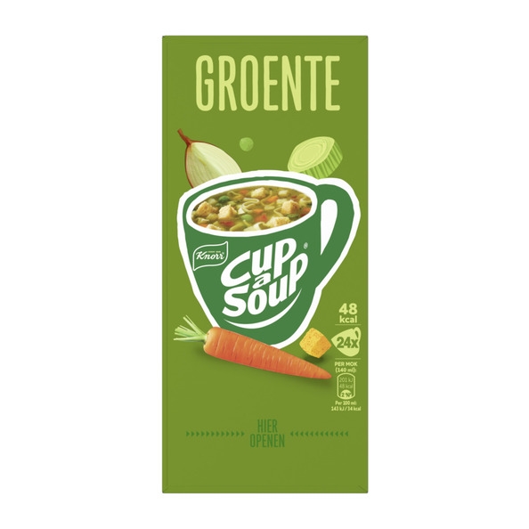 Knorr | Cup-A-Soup Groente | 24 x 140 ml