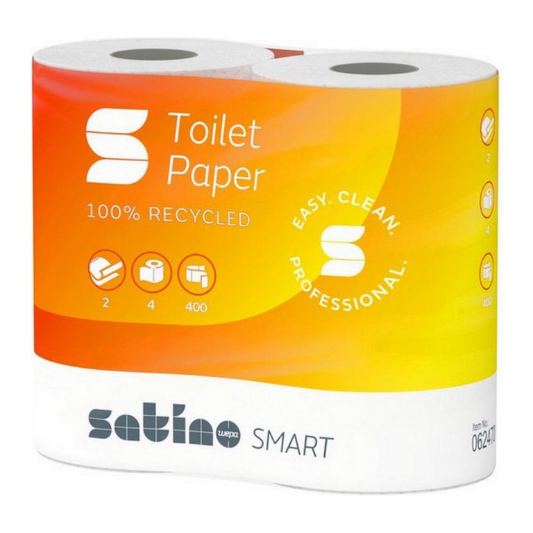 Satino | Smart Toiletpapier 2lgs 400vel | 10 x 4 rollen