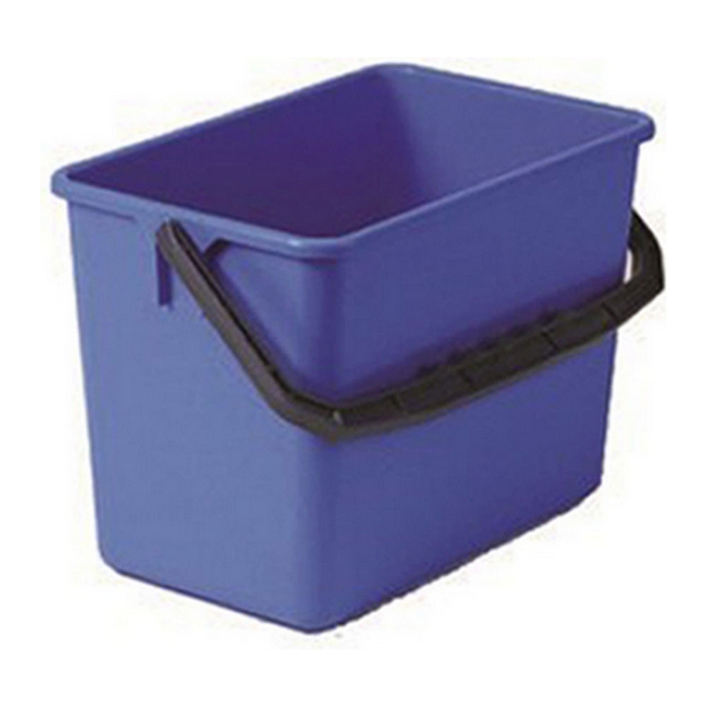 Ecolab | Werkwagenemmer | 6 Liter | Blauw | Per stuk afbeelding