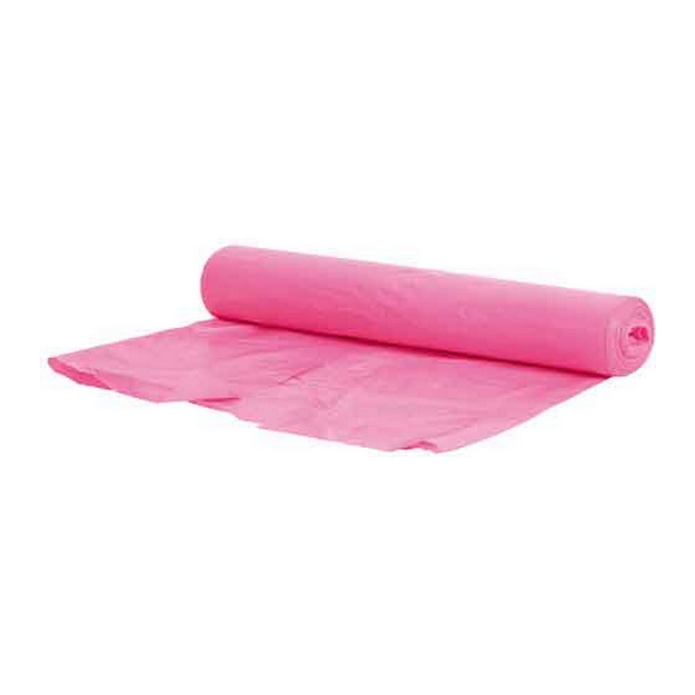 Afvalzak HDPE | Roze | 58 x 100 cm | 20 x 25 zakken afbeelding