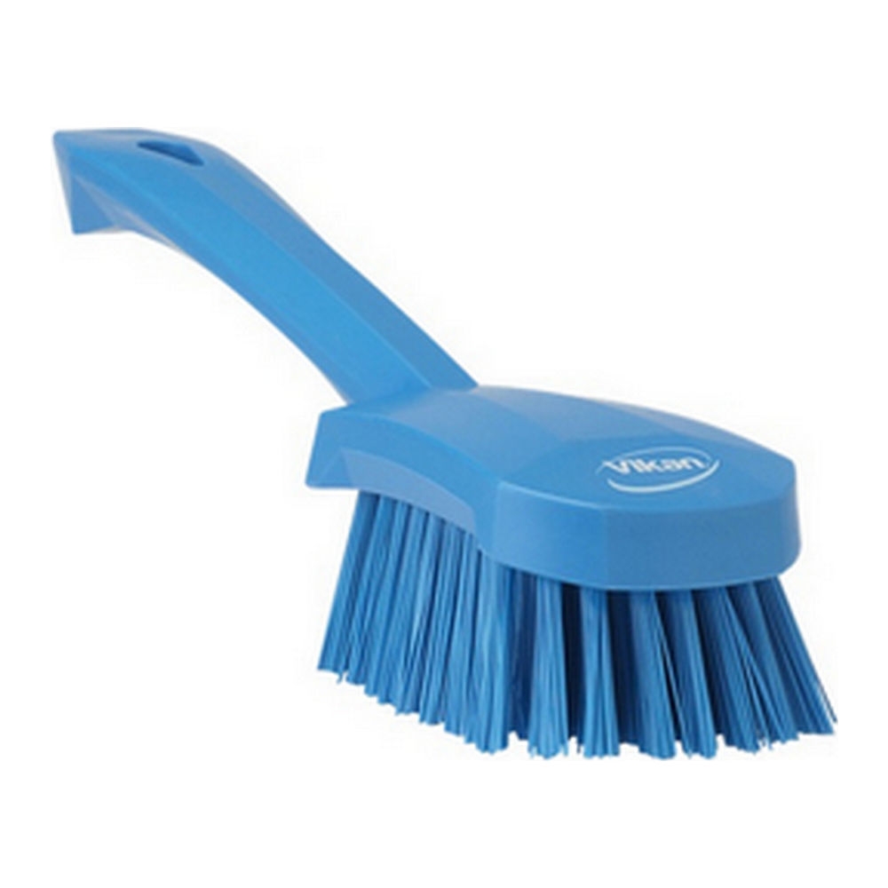 Vikan | Afwasborstel | Blauw | Korte Steel | Per stuk afbeelding
