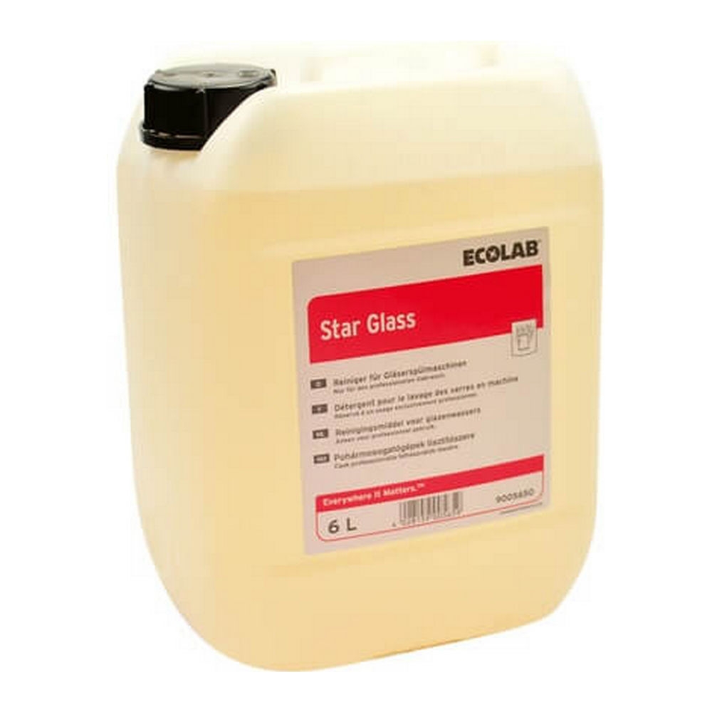 Ecolab Star Glass Vaatwasmiddel Glazenwasmachine 6 liter afbeelding