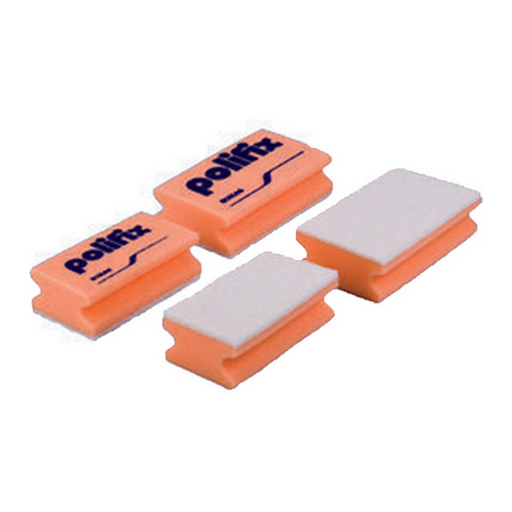 Ecolab | Polifix Schuurspons | Rood/wit | 10 stuks afbeelding