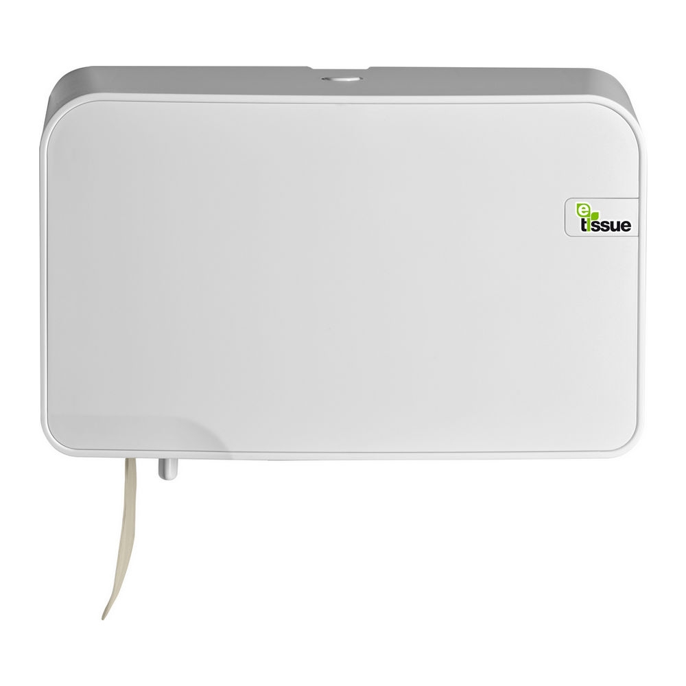 E-Tissue &VerticalLine; Duo toiletrolhouder &VerticalLine; Wit