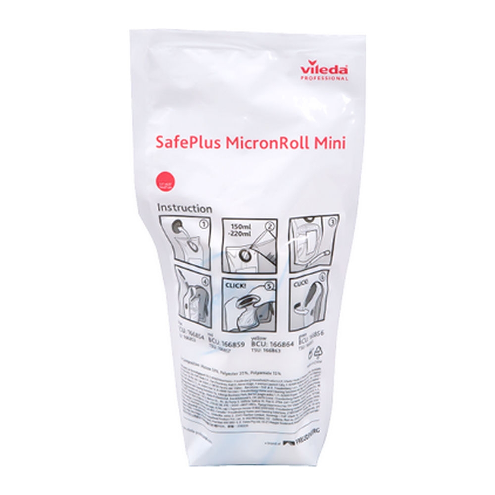 Vileda | Safeplus | Micronroll Mini | 30 Doekjes afbeelding