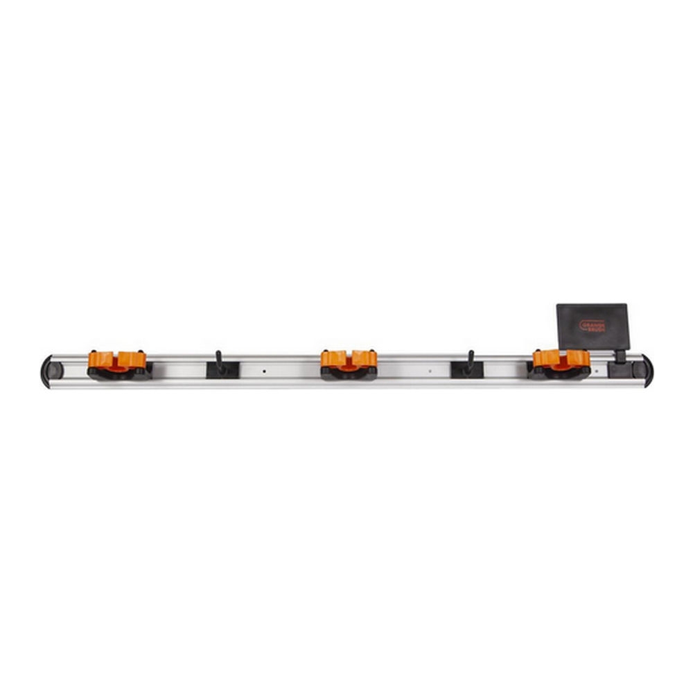 Orange Brush | Ophangsysteem | Oranje Zwart | 90 cm afbeelding