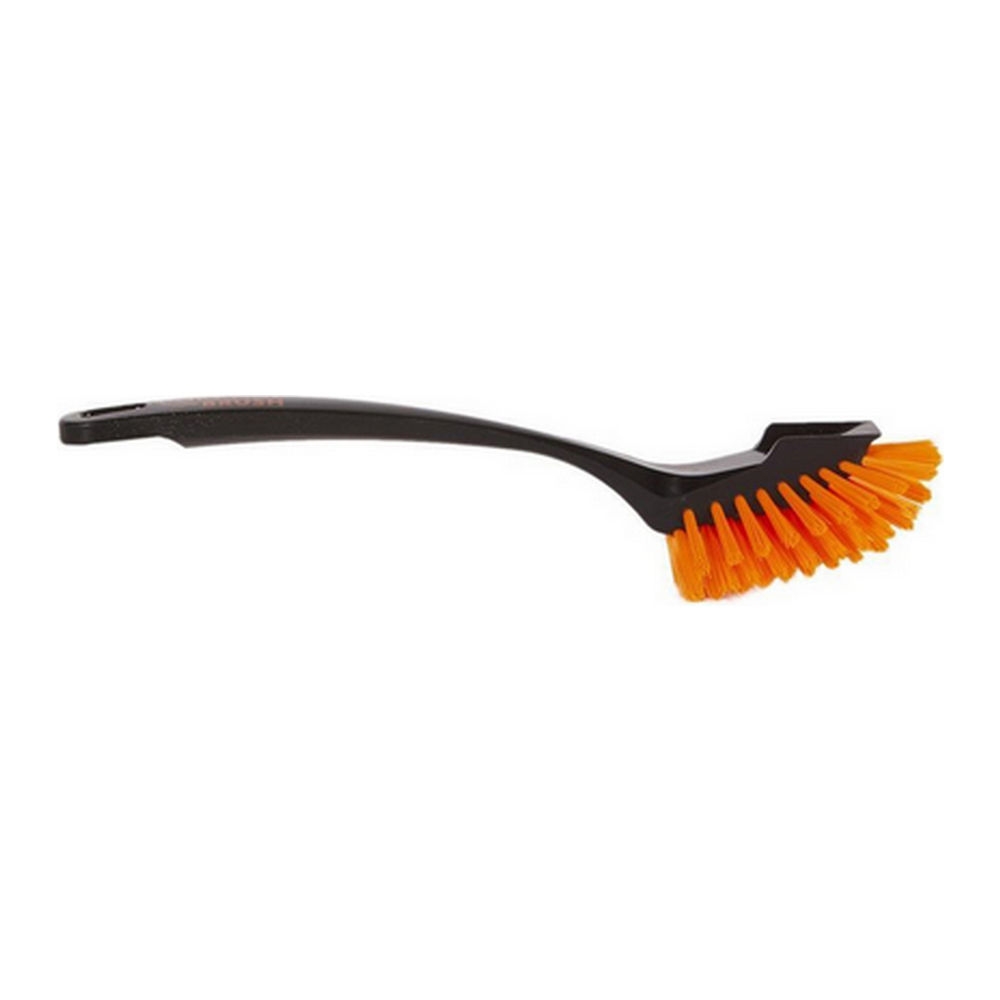 Orange Brush | Afwasborstel Medium | Oranje Zwart | 255 x 28 mm afbeelding