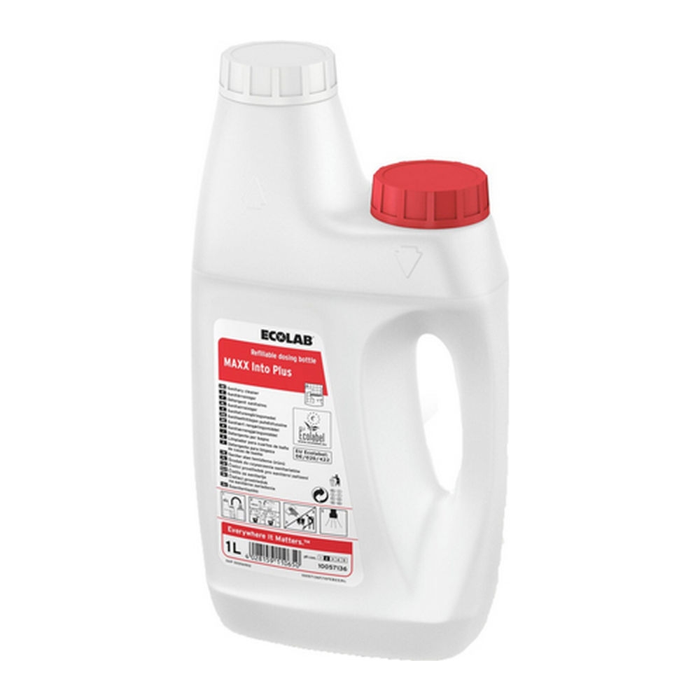 Ecolab | Doseerflacon Maxx Into Plus | 3 x 1 liter afbeelding