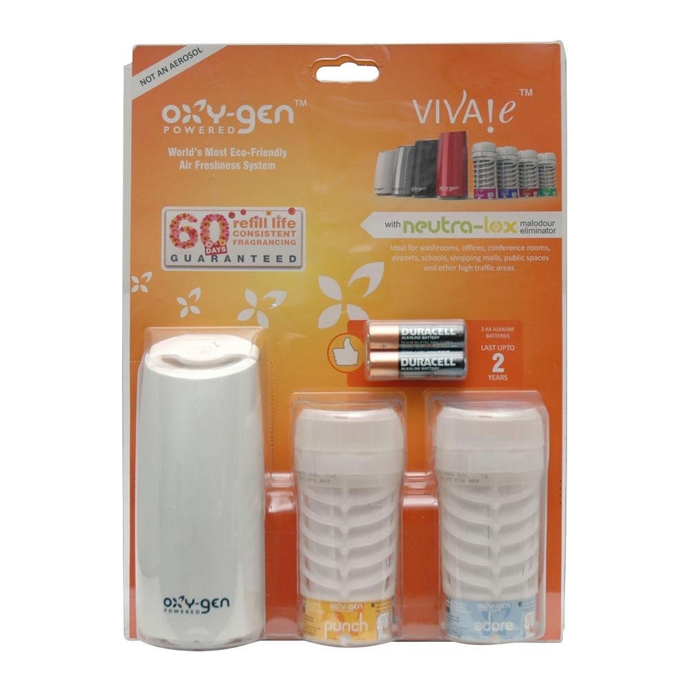 Euro Products Oxy Gen | Luchtverfrisserssysteem | 140 x 70 x 60 mm afbeelding