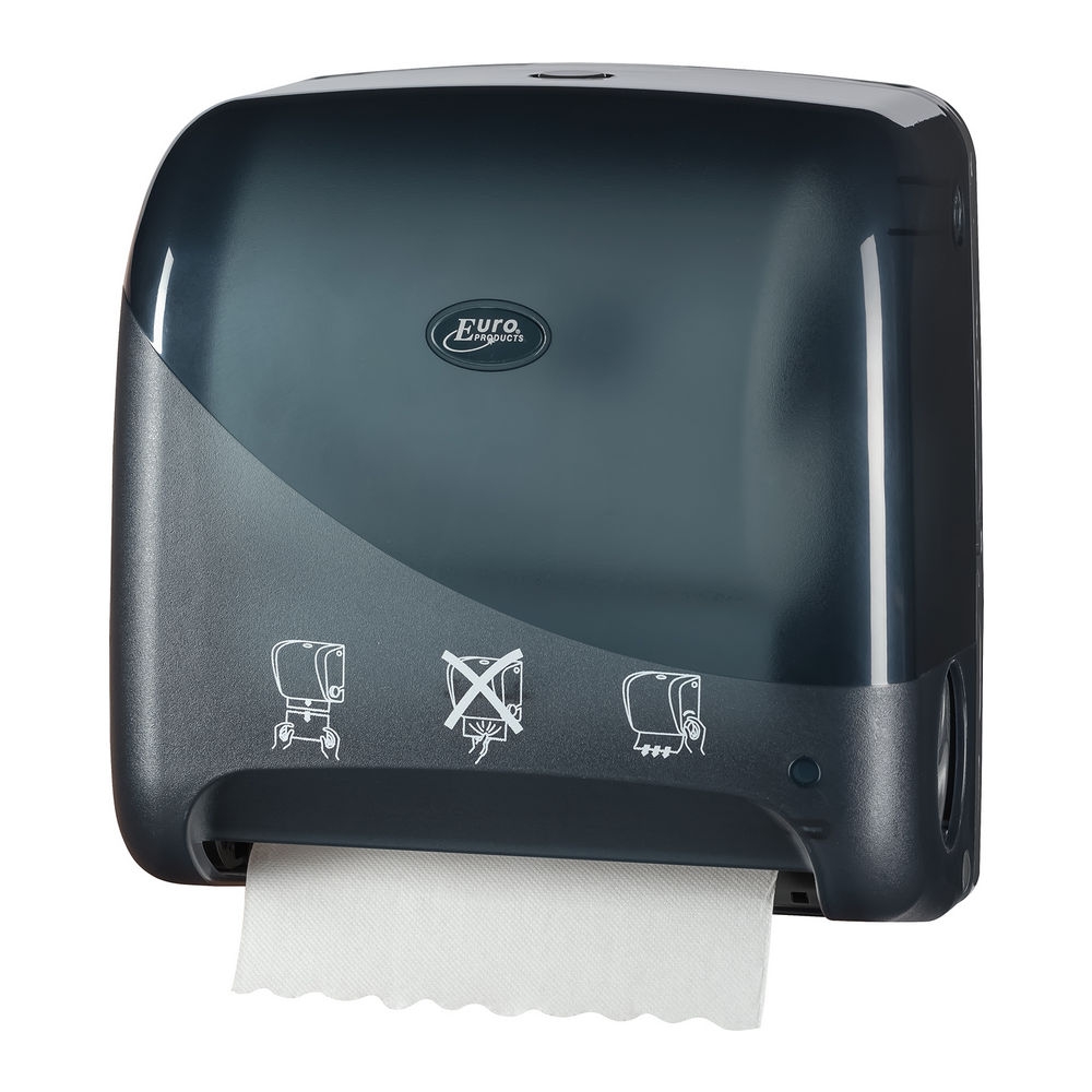 Euro Products | Pearl | Autocut Mini Matic XL | Handdoekrolautomaat | Zwart afbeelding