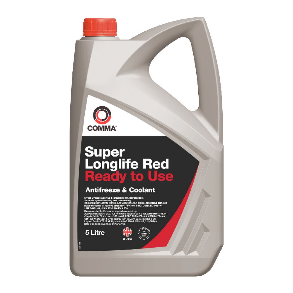 Comma | Super LL Red Cool RTU | Koeilvloeistof | 5 liter afbeelding