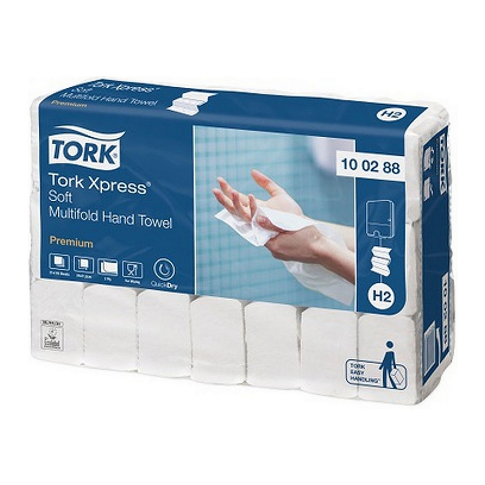 Tork | Xpress Soft | Multifold vouwhanddoekjes | H2 | 2310 stuks afbeelding