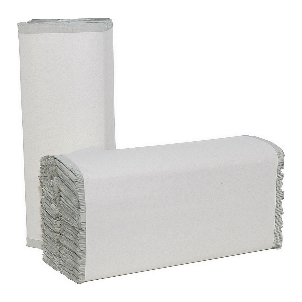 Euro Products | Vouwhanddoekjes 1-laags | C-vouw | 33 x 25 cm | 3600 stuks afbeelding