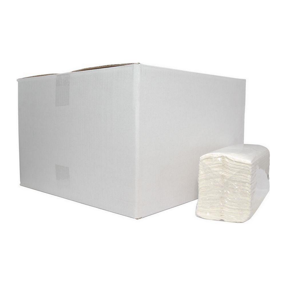 Euro Products Vouwhanddoekjes 2-laags C-vouw cellulose 31 x 25 cm 2432 stuks afbeelding