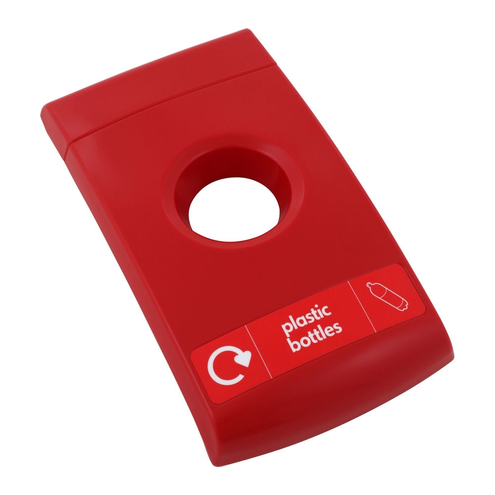 Envirobin flessendeksel rood afbeelding