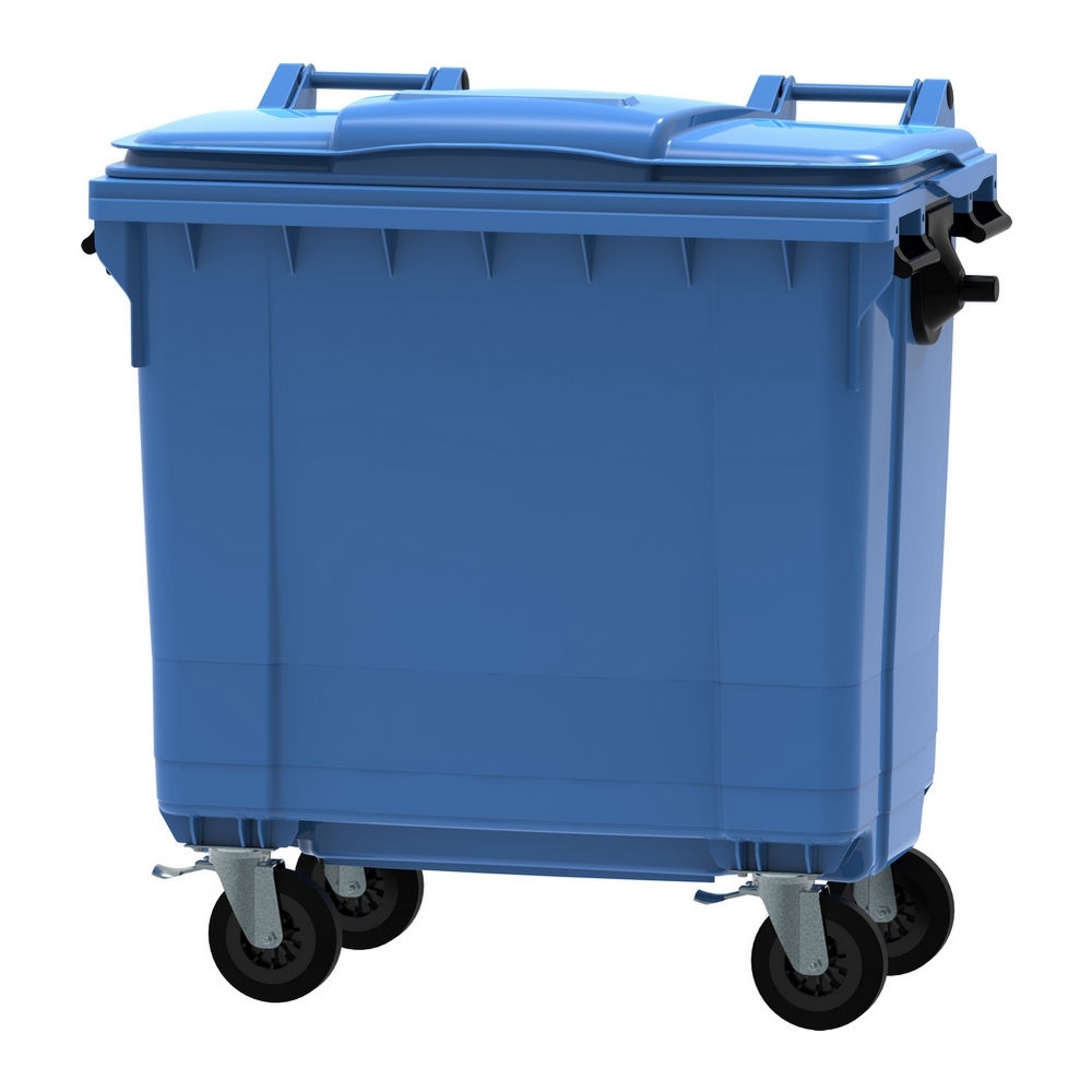 Kunststof container | Blauw | Inhoud: 770 liter afbeelding
