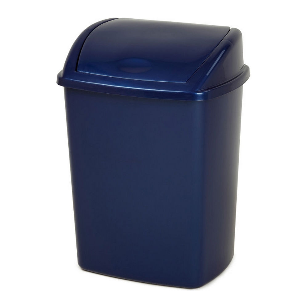 Afvalbak 26 liter Blauw 16 stuks afbeelding