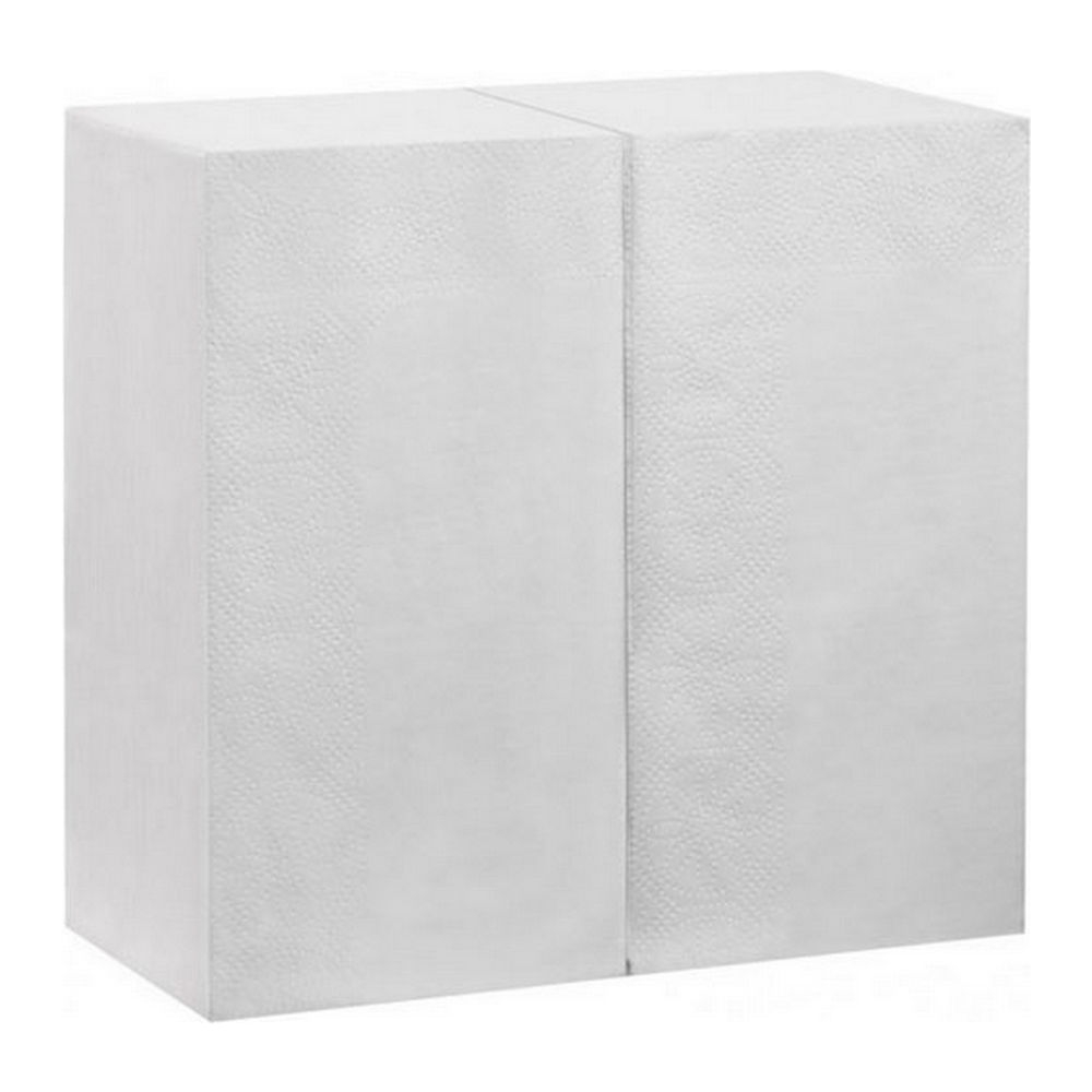 PTP | Servetten 2-laags | 1/8 vouw | Wit | 40x40cm | 30x40 stuks afbeelding