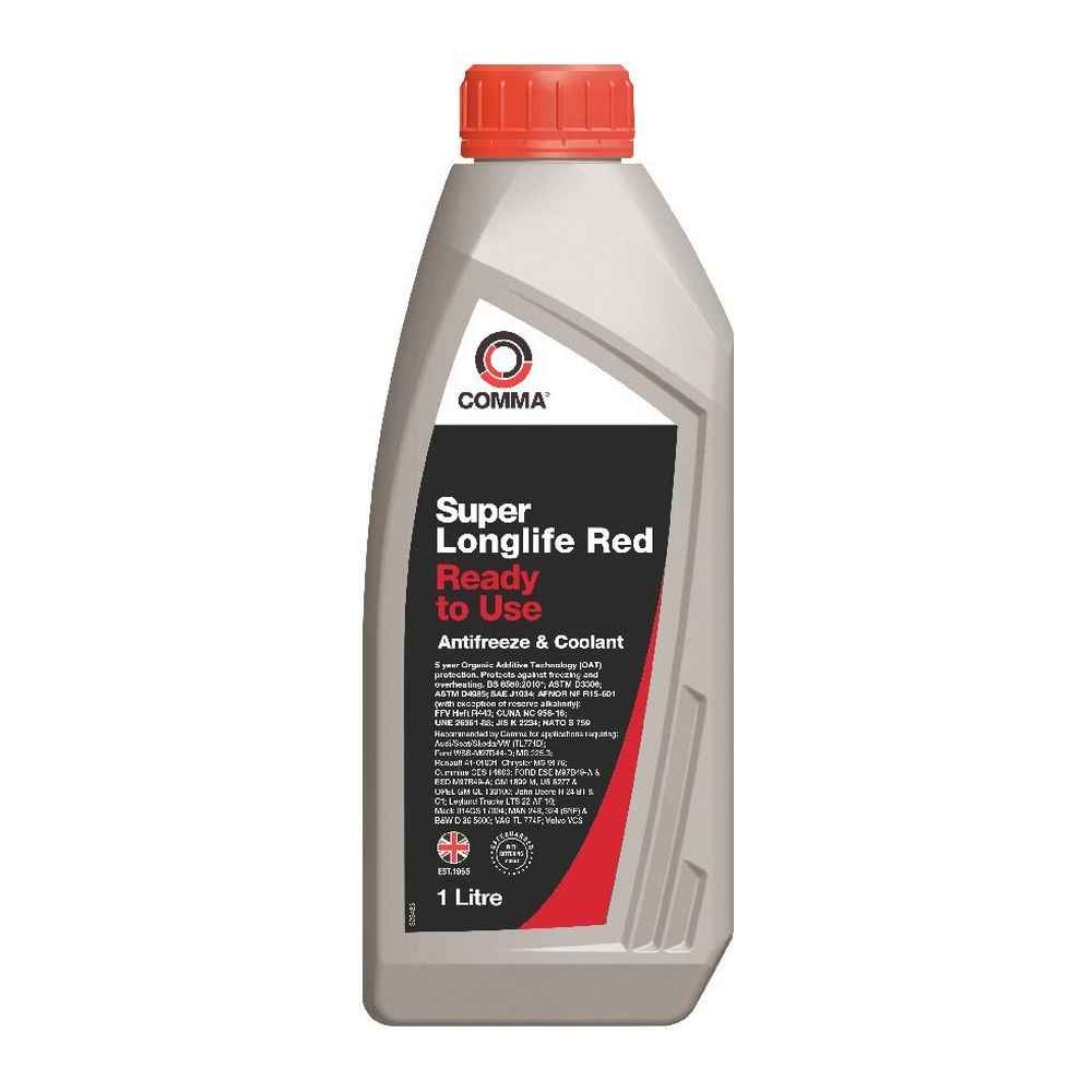 Comma | Super LL Red Cool RTU | Koeilvloeistof | 1 liter afbeelding